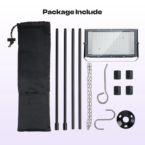 Caydo 50W LED Exposure Unit for Screen Printing, UV Screen Printing Curing Lamp with Light Stand, UV Light for Resin Curing and Cyanotypes by Caydo - Image 3
