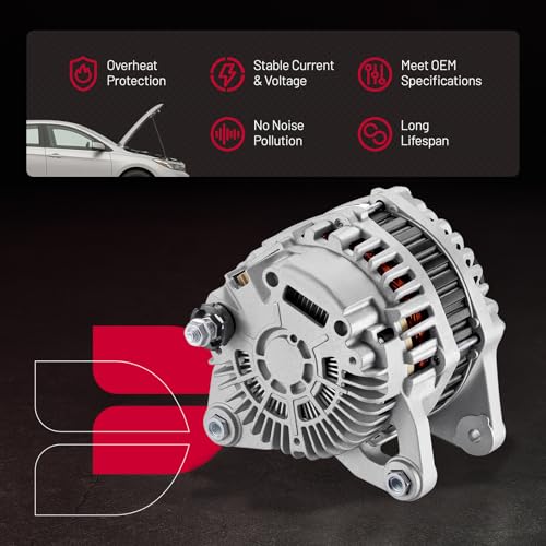 Image of BDFHYK 13258 Alternator Compatible with Nissan Sentra 1.6L l4 2017-2019
