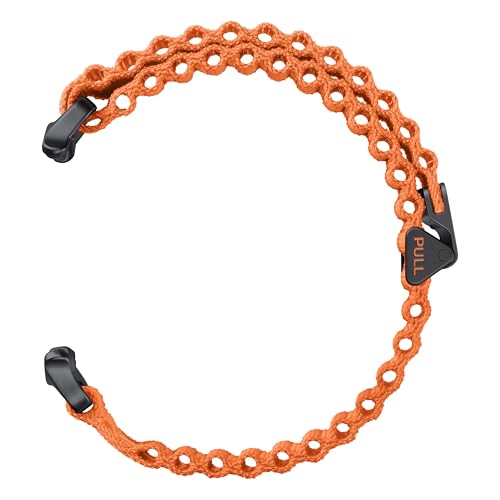 Image of SAMSUNG Galaxy Watch Ultra Trail Band, Smartwatch Replacement Strap for Men and Women, One Click Attachment, ET-SVL70MOEGUJ, Orange