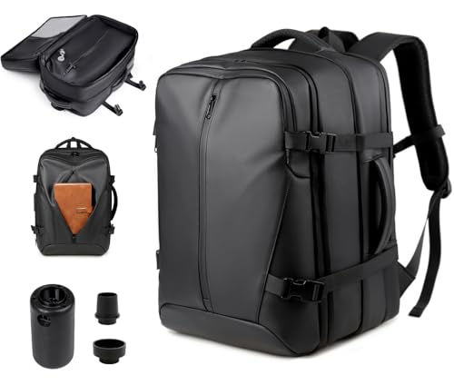 LIROPAU Vacuum Backpack, Upgrated Vacuum Backpack Travel, Air V-acuum compression B-ackpack With Pump Carry On, Travel V-acuum B-ackpack With Seal Large Capacity