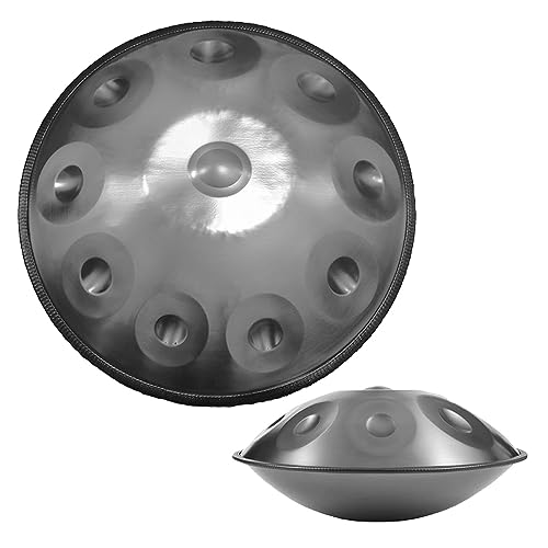 Handpan drum instrumento de percusión 10 notas en D menor miniatura 1
