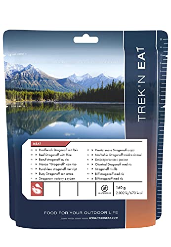 Trek'n Eat Rindfleisch Stroganoff mit Reis Cover
