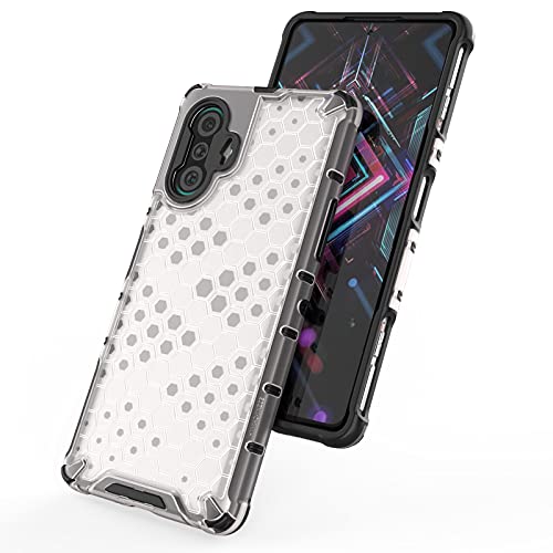 Image of Glasgow Back Case Cover Designed for Poco F3 GT - Transparent