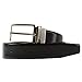 alpine swiss Men's Dress Belt Reversible Black Brown Leather, Solid, Size 38