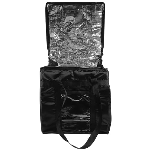Housoutil Bolsa Isotérmica para Transportar Alimentos de 34.8l Tejido Oxford, Espuma de Polietileno y Aluminio, Ligera y Resistente para Entrega de Comida y Picnic en Exteriores