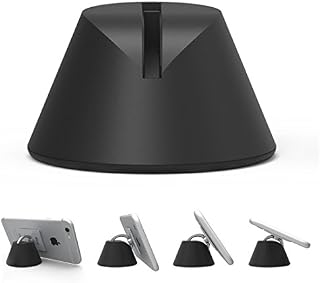 iRing Dock Mobile Phone Car Mount for the dashboard for Galaxy S4/S6 Edge/S5/iPhone 5S/iPhone 6/6Plus, Free Drehbahr and Angle Adjustable Colour: Black