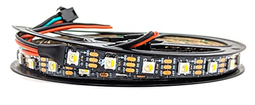 Tira de LED direccionable RGBW SK6812 5 metros cableada miniatura 4