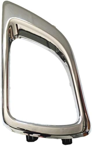 Miniatura 3 de Cubierta de decoración de lámpara antiniebla de coche, accesorios de lámpara antiniebla ABS, 2 piezas de rejilla de decoración de lámpara