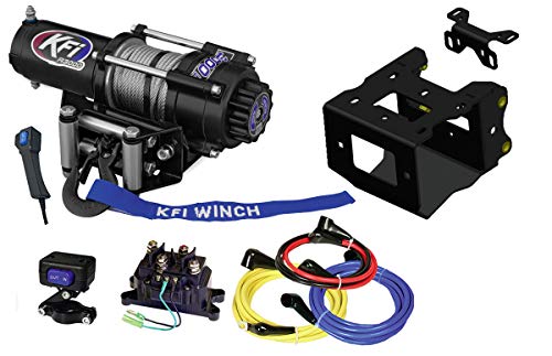 Winch eléctrico KFI A3000 3000lb con kit de montaje miniatura 1