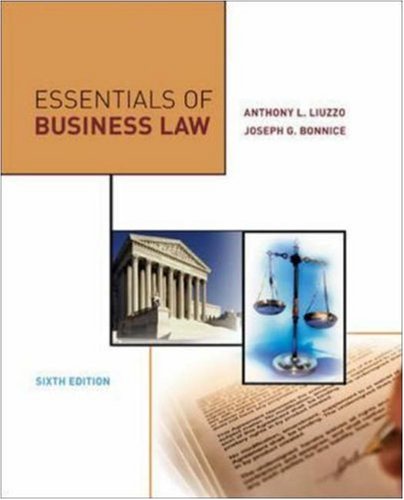 Essentials of Business Law