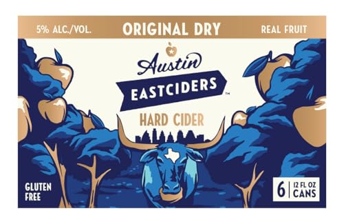 Austin Eastciders, Cider Original, 6pk, 12 Fl Oz Cans