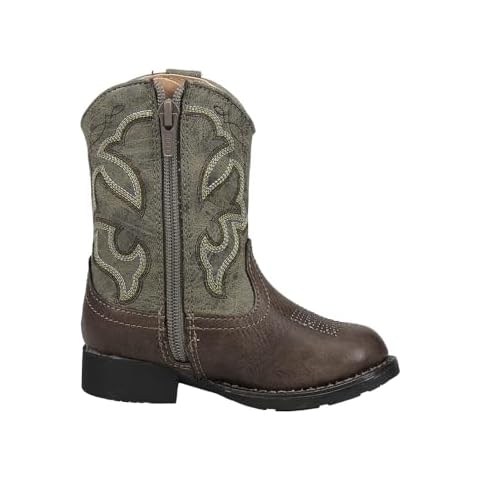 Roper 1222 Brown Faux Vintage Leather Boots Cover