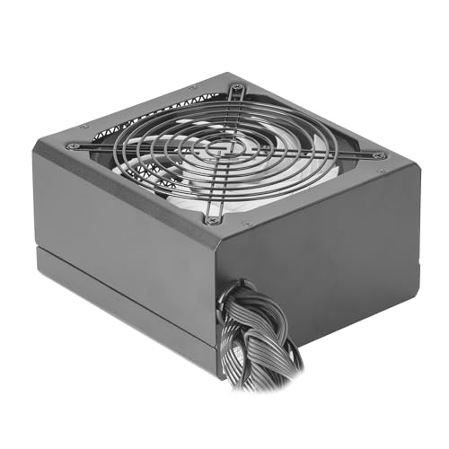 RADIX ECO X 550, Alimentatore PC ATX 550W, Garanzia 6 Anni, Efficienza 87%, Tecnologie SMD e DC-DC, Ventola Ultra-Silenziosa AI-RPM da 140mm FDB, Cavi Piatta Extra-Lunghi, Nero - Alimentatore - Immagine 4