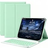 PDJPESH Funda para Lenovo Idea Tab 11 2025 y Tab K11 Gen 2, funda para tablet con teclado magnético desmontable, soporte ajustable, visualización multiángulo, funda de piel sintética a prueba de