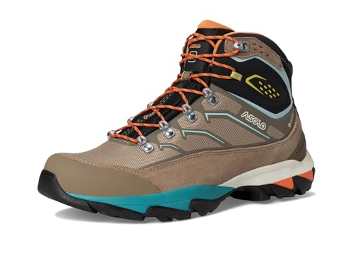 Bottes de randonnée ASOLO ACADIA MID GTX en daim et nylon résistant