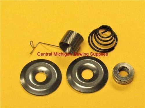 MIABE Machine Parts Sewing Supplies for Upper Tension Spring Rebuild Kit Fits s.i.n.g.e.r Model 27, 127 for Sewing Machine