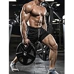 Aolesy Men's Gym Workout Shorts 5"/7"/10" Lightweight Bodybuilding Athletic Shorts Running Training with Zip Pockets - Image 5