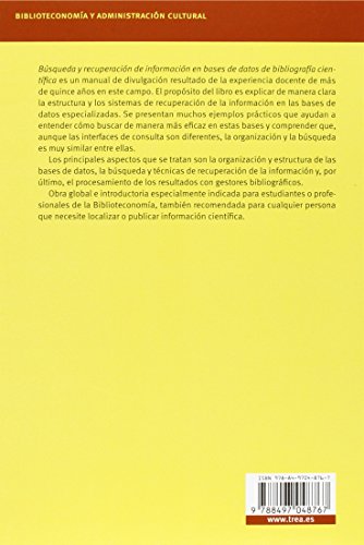 Búsqueda y recuperación de información en bases de datos de bibliografía científica / Marta Somoza - Imagen 3