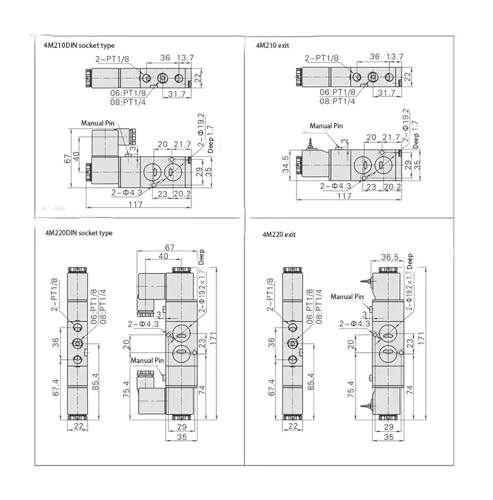 Vanne 5 voies à deux positions pour automatisme d'atelier - 6