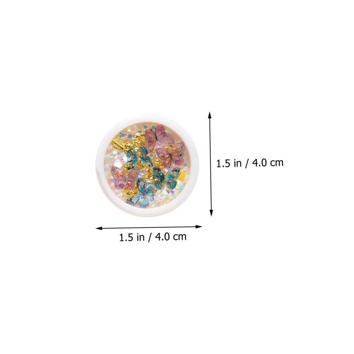Ipetboom Decoraciones De Uñas De y Cajas Para Manicura Accesorios Para Diseño De Uñas
