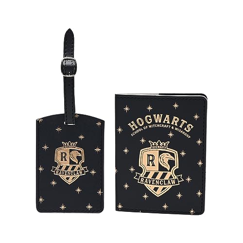 Protège-passeport Ravenclaw et étiquette bagage Harry Potter Warner Bros