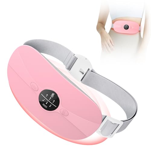 Almohadilla térmica menstrual,Cinturón de Calentamiento Eléctrico USB para el Vientre,3 Niveles...