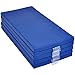 AmazonBasics Memory Foam Rest Nap Mats with Name Tag Holder, Blue, 5-Pack