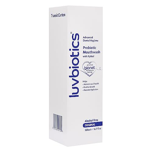 Luvbiotics Mundspülung mit Probiotika & Xylit – Ohne Alkohol – Gegen Mundgeruch, Zahnfleischentzündungen & Aphten – Für gesundes Zahnfleisch & starke Zähne – Ohne SLS & Parabene – 500ml – Bild 5