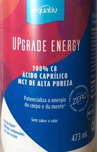 Mct 100% C8 Acid Caprílico = Brain Octane, Equaliv 473, Full
