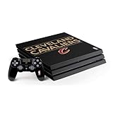 Skinit Decal Gaming Skin Compatible with PS4 Pro Bundle - Officially Licensed NBA Cleveland Cavaliers Standard - Blue Design