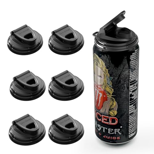 Can Cover- Soda Can Lids | Reusable | BPA-Free | Can Covers for Soda (6PCS)