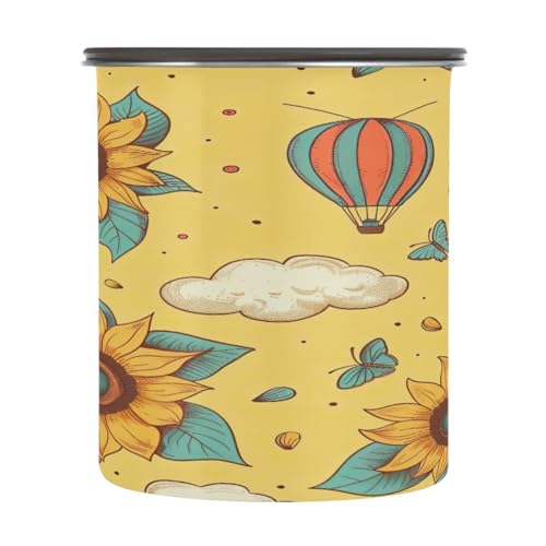 Contenedor hermético para café en acero inoxidable Qilmy 17oz miniatura 2