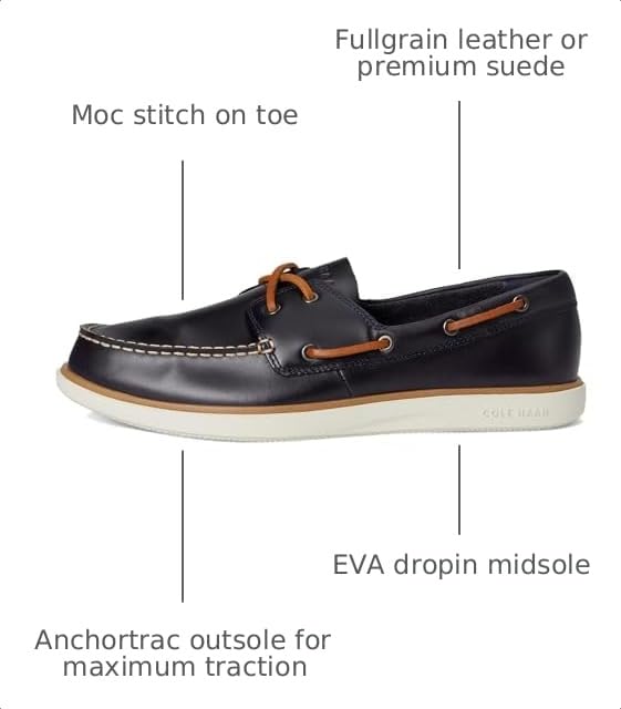 Image of Cole Haan Men's Grand Crosscourt Boat Shoe