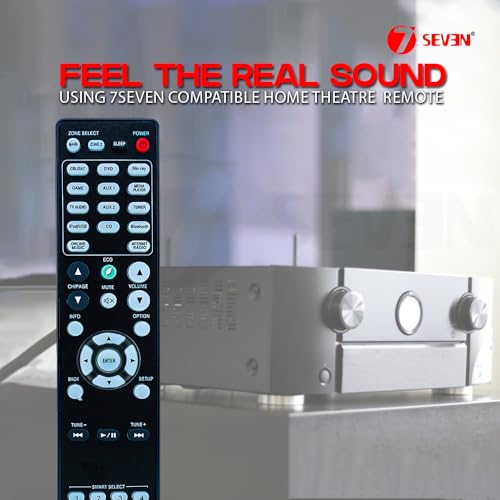 Image of 7SEVEN Compatible with Marantz AV Amplifier Remote Original Model RC024SR Suitable for SR6009 NR1605 NR1606 NR1607 SR6010 SR6011 Home Theatre Amplifier Sound System