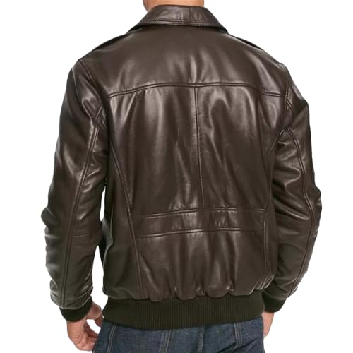 A2 Aviator Flying Tiger WWII Flight Aviator Bomber Jacket in Real Leather for Men B3 Bomber leather jacket3
