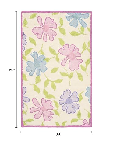 Tapete Decorativo SAFAVIEH 91x152 cm de Lana Hecho a Mano miniatura 2