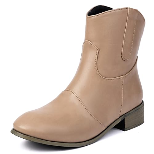 Bottes de cheville bout rond pour éviter les douleurs aux pieds