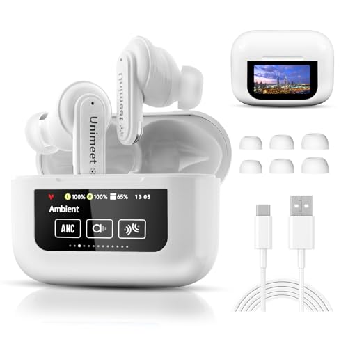 Auriculares estéreo de alta fidelidad ideales para viajes en tren y videollamadas de trabajo