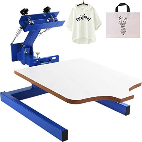 Siebdruckmaschine 45x55cm Silk Screen Printing Machine 1 Farbe 1 Station Siebdruckmaschine DIY Screen Press Printing Machine Siebdruck Set Cover