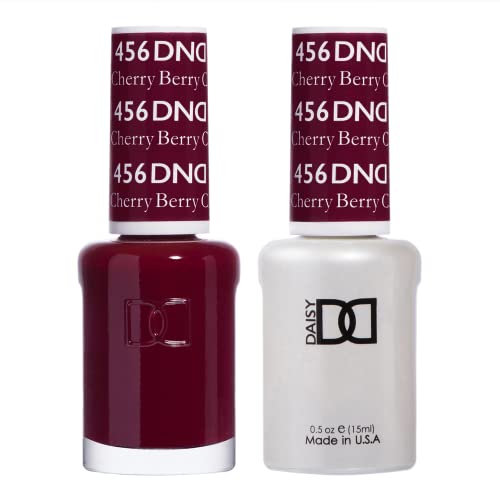 DND Gel Polish Set 456 Cherry Berry Red 0.5 Fl Oz