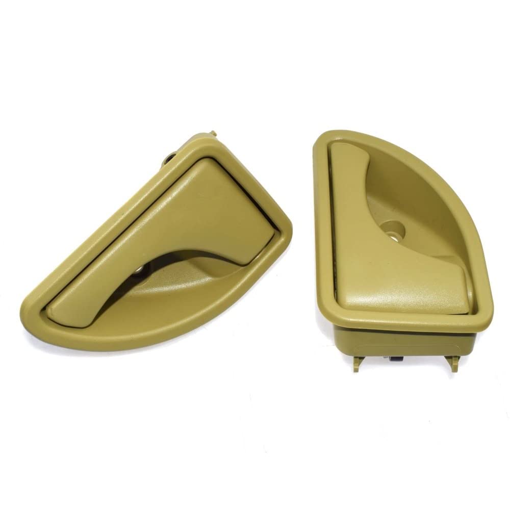 Auto Maniglia Portiera Interna 2 Pz Anteriore Sinistra Destra Interna Maniglia Interna della Porta per Renault per Kangoo 1997-2007 E per Twingo 1993-2007 Maniglie Interne Portiere