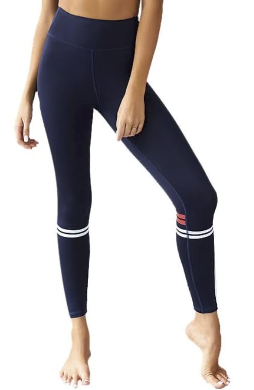 Image of Womens Active Wear Leggings Ankle Length Workout Tights Jeggings High Waist Stretchable Sports Yoga Fitness Track Pants for Girls