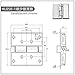 Stainless Steel Cover Plate Hinge Industrial Heavy Equipment Box Electrical 1Pcs(HL058-1-A)