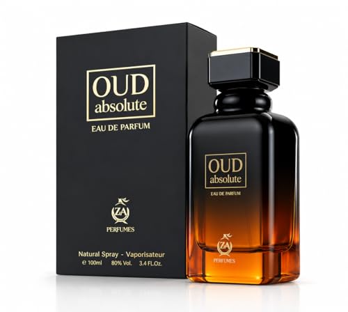 Image of Oud Absolute Luxury Perfume 100ml – Long Lasting Unisex Eau de Parfum | Rich Arabian Oud Fragrance with Leather, Amber, Musk, Citrus & Woody Notes | Premium Arabic Perfume for Men & Women