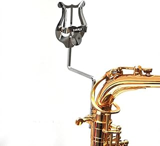 Alto Saxophone Sheet Music Clip Stand Stainless Steel Sax Lyre Clamp-On Holder