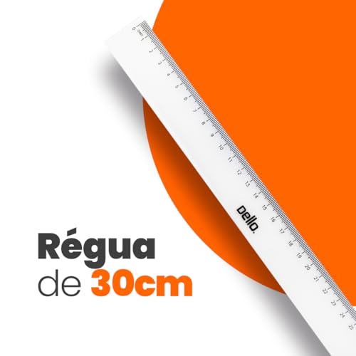 Conjunto Para Desenho 1 Grau 1 E 2 Grau C/05 Pecas Flexivel - Blister com 1 Unidade, Dello, 8700H.00