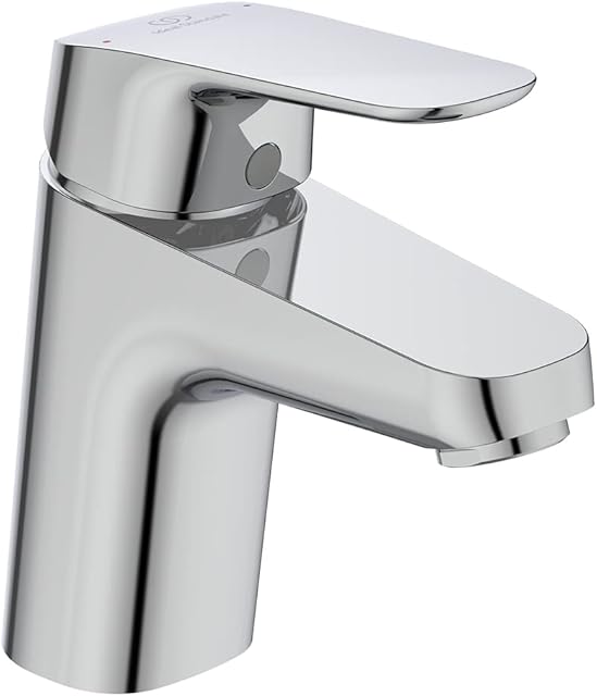 Ideal Standard Ceraflex Mixer Basin Tap Without Pop Up Waste, B1812AA, Chrome