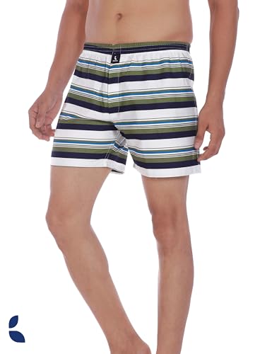 Image of Cotton Boxer Shorts for Men, Breathable, Comfortable & Lightweight (Pack of 2)
