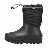 BOGS Snow Shell Boot-Solid (Toddler/Little Kid/Big Kid) Black 3 Little Kid M