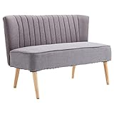 ✅Platzsparend: Mit seiner kompakten Größe nimmt das Sofa nicht zu viel Platz ein. Gesamtmaße: L117 x B56,5 x H77 cm, max. Belastbarkeit: 150 kg.